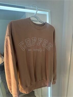 miami Tan 'COFFEE' Crewneck Sweatshirt
